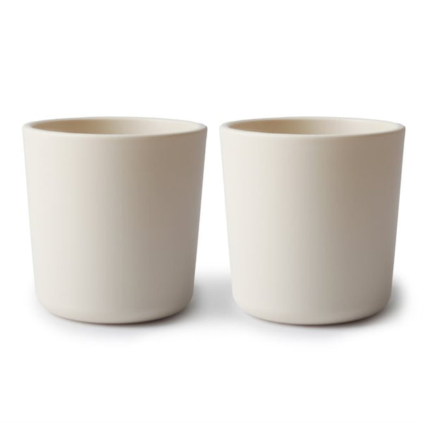 Mushie Cup Ivory (Set of 2)
