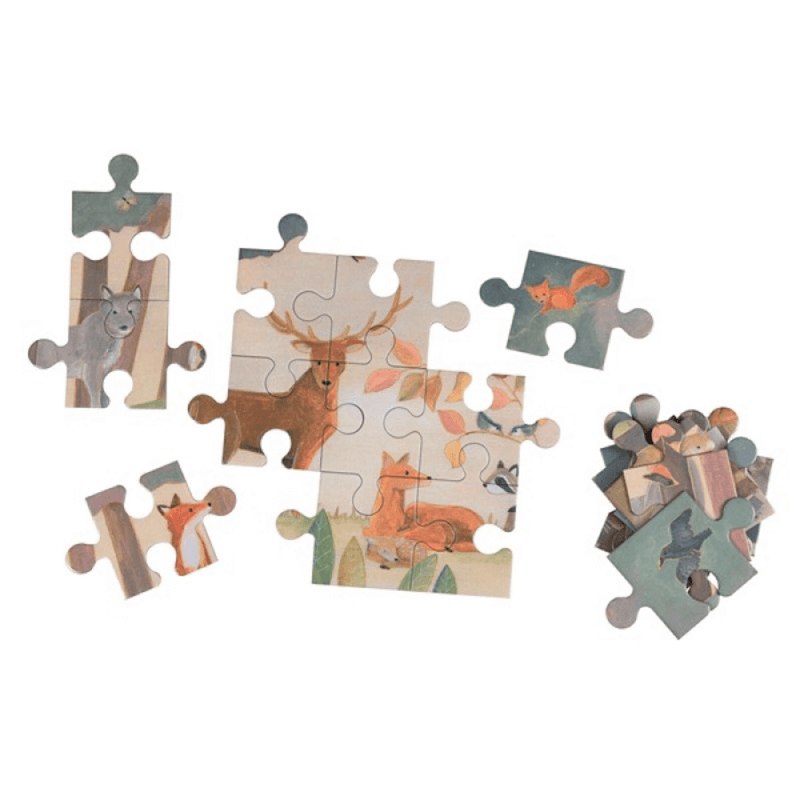 40pcs Carton sturdy puzzle