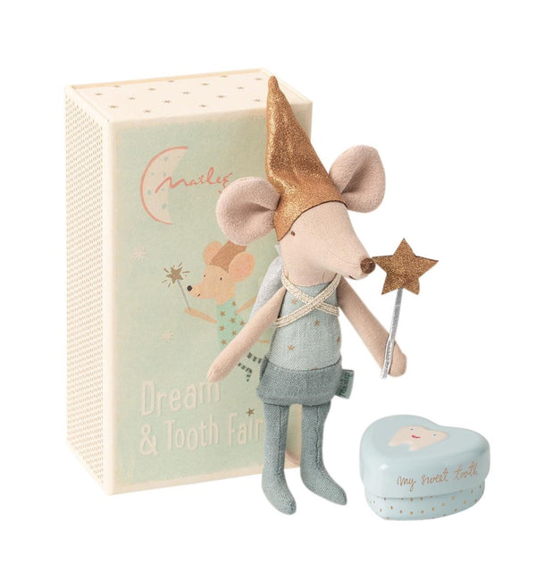 Maileg Tooth Fairy Brother Mouse In Box