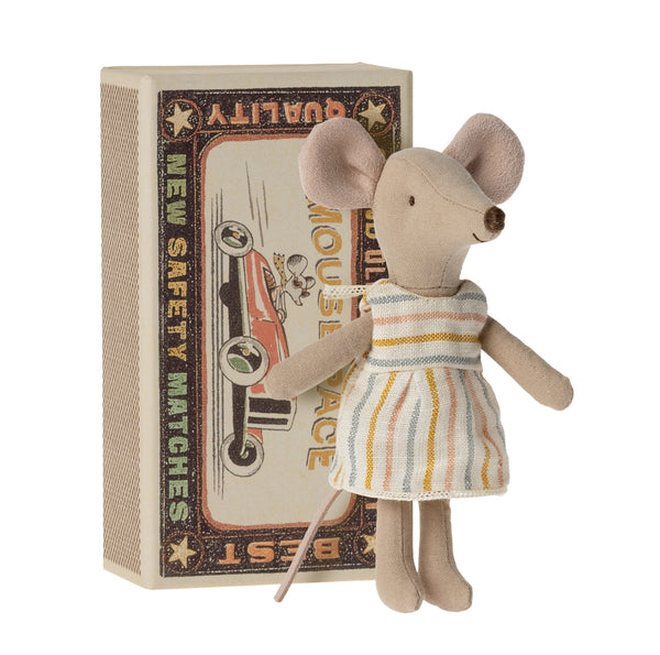 Maileg Mouse Big Sister In Matchbox