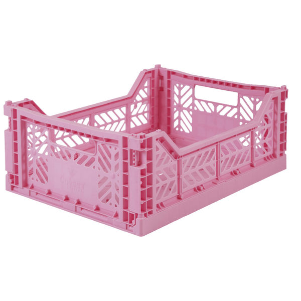 Aykasa Folding Storage Crate Baby Pink Midi