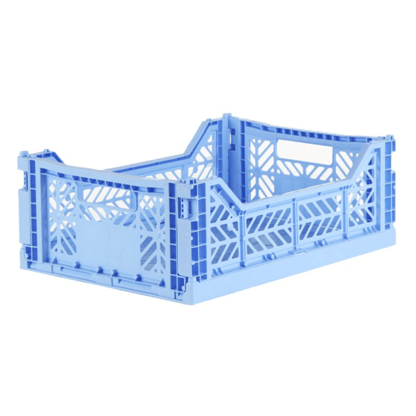 Aykasa Folding Storage Crate Baby Blue Midi