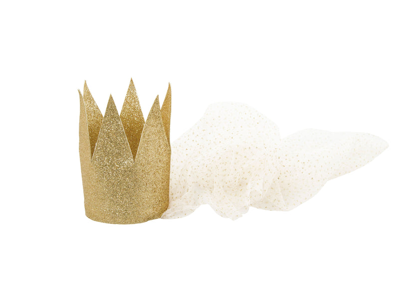 Mouche Crown Gold With Tulle