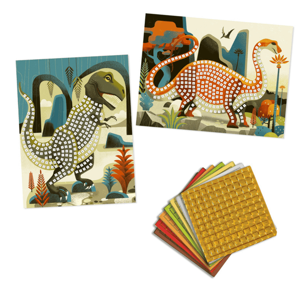 Contains 2 illustrated cards and coloured self adhesive squares