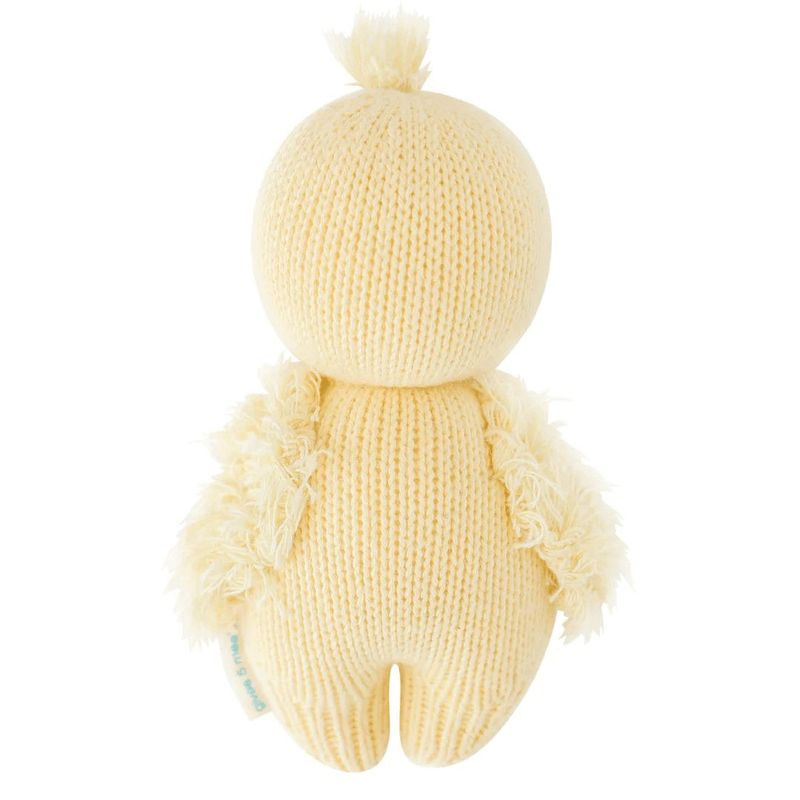 Cuddle Kind Baby Duckling with premium felt and knit details