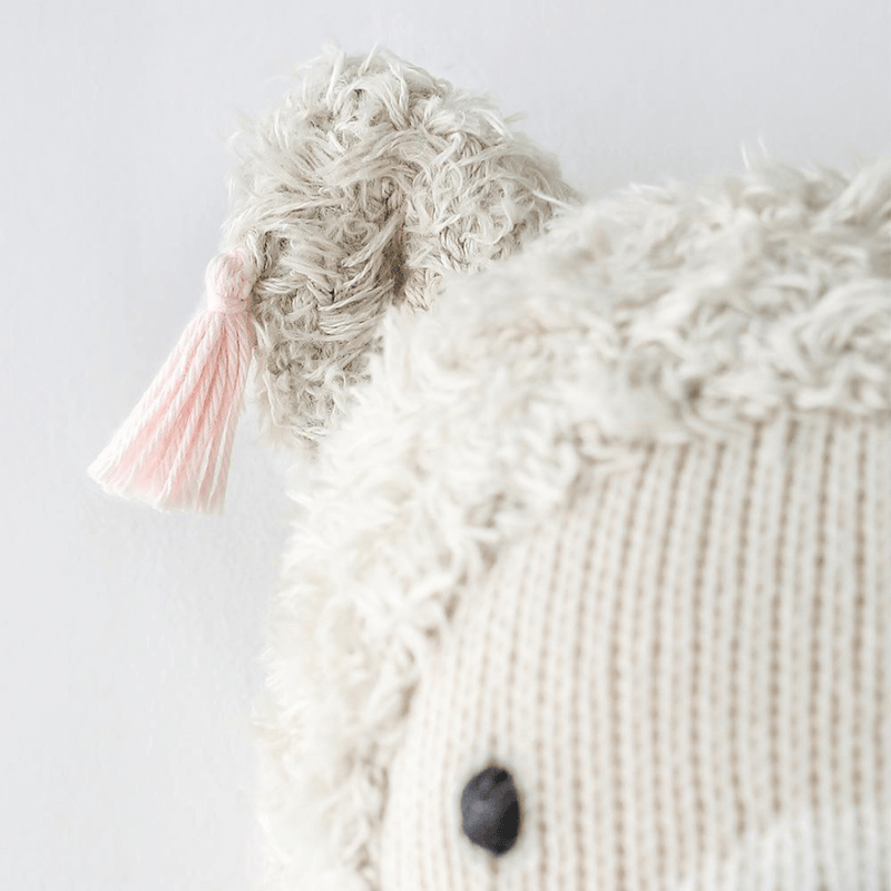 Cuddle Kind Lola The Llama with premium felt and knit details