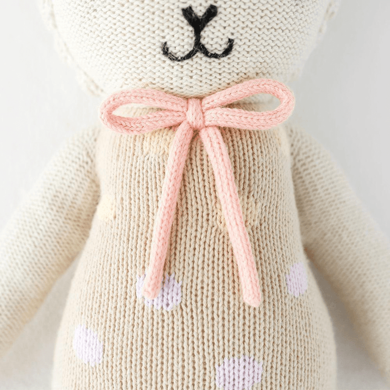 Cuddle Kind Lucy The Lamb Pastel is hypoallergenic