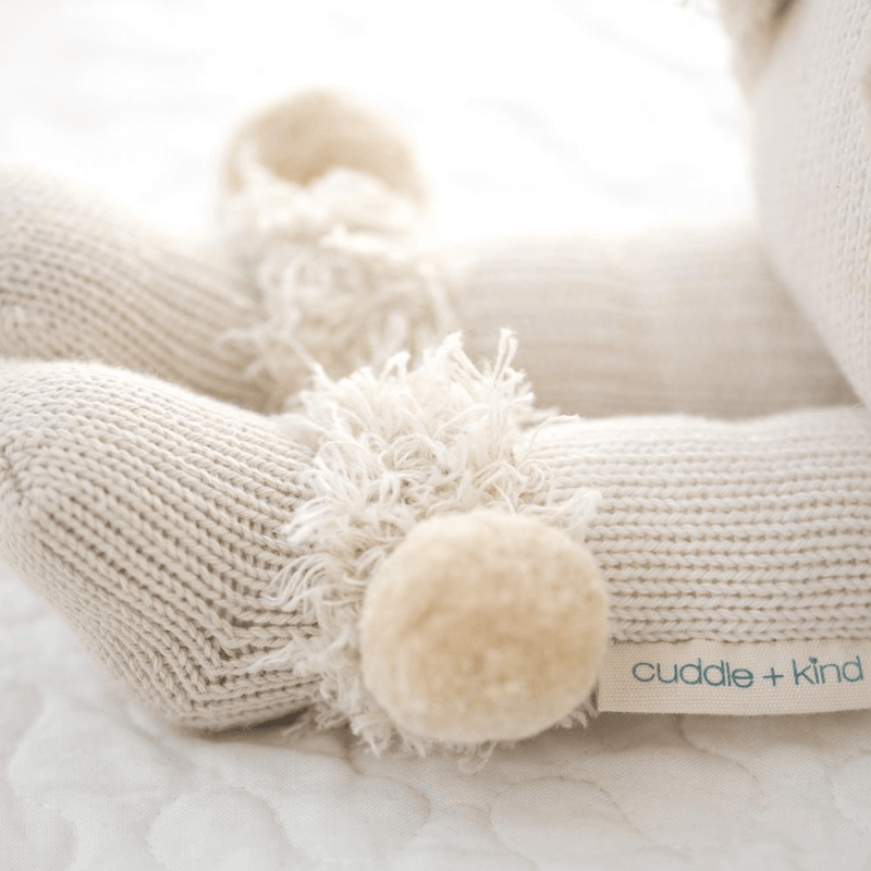 Cuddle + Kind Stella The Polar Bear with premium felt and knit details