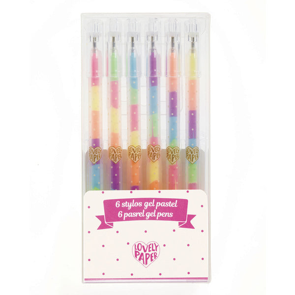 Djeco Pastel Rainbow Gel Pens