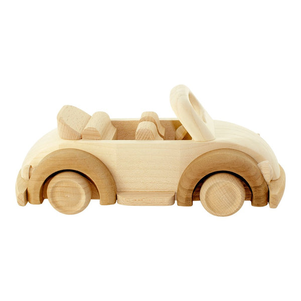 Jasio Wooden Toy Beetle Car - Sadie