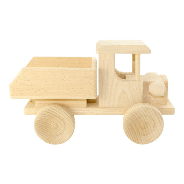 Jasio Wooden Tipping Truck - Ruby
