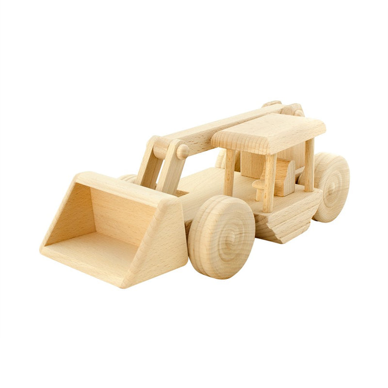 Jasio Wooden Toy Excavator - Jett