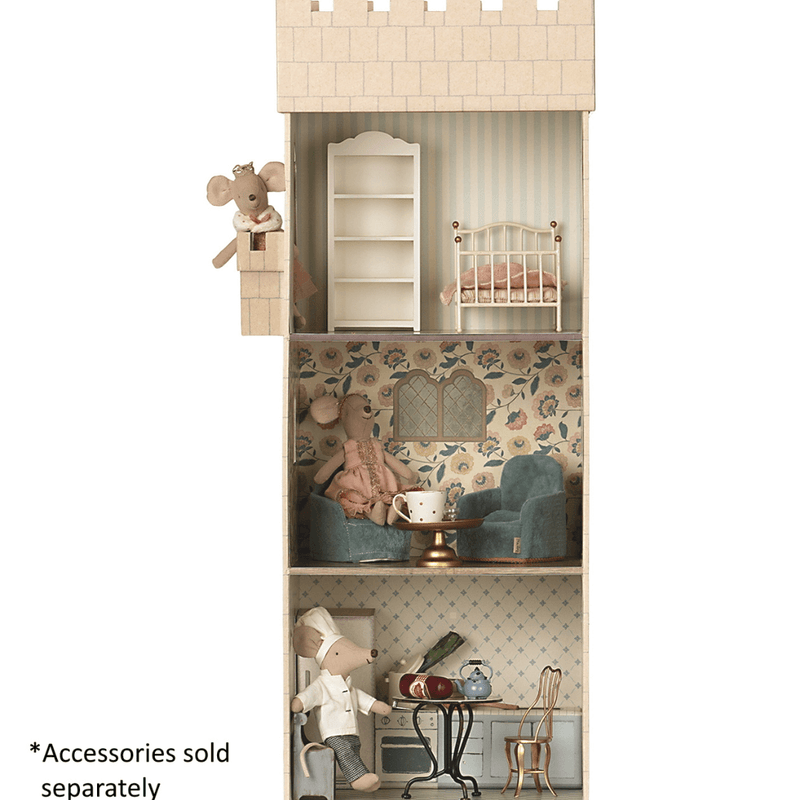 Doll house is suitable for ages 3 and above