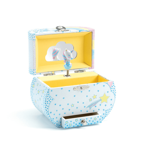 Enchanting music box is for ages 4 and above
