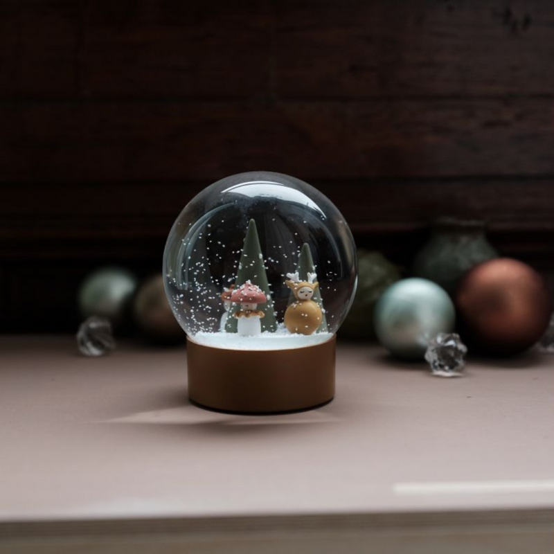 Fabelab Snow Globe Woodland Deer is made sustainably