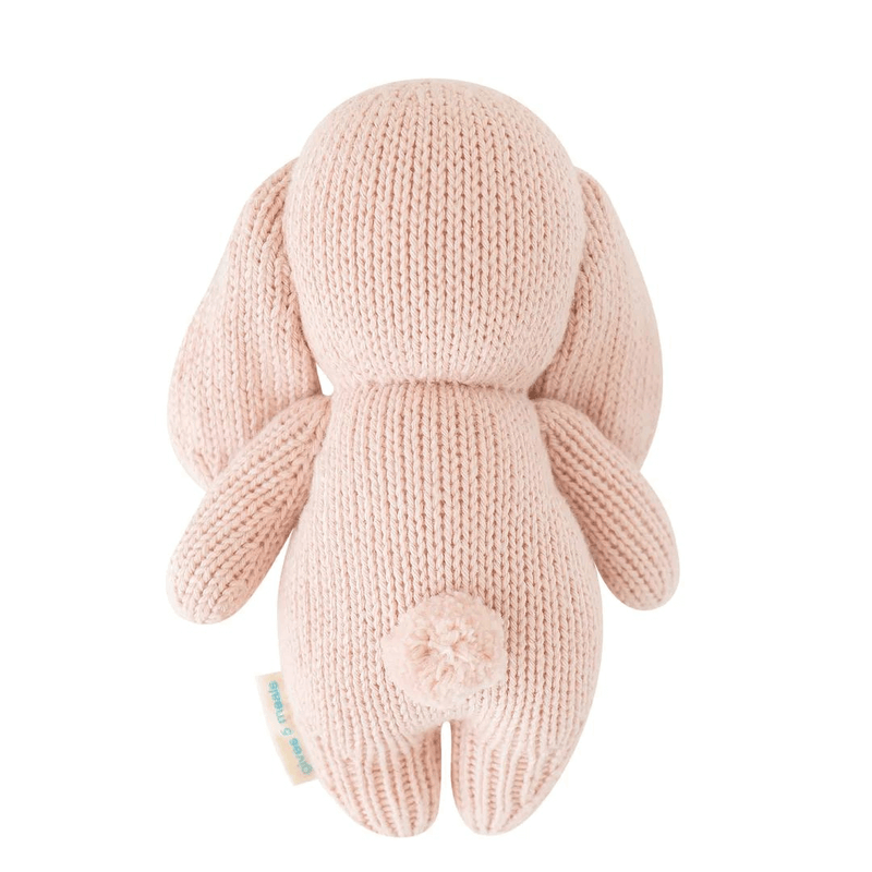 Hand knitted Cuddle Kind Baby Bunny Rose