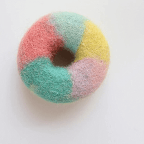 Juni Moon Felt Donut Pastel - Single Donut
