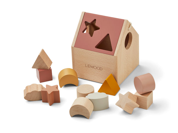 Liewood Ludwig Puzzle House - Rose Multi Mix