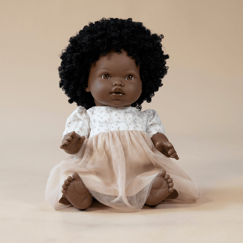 Mini dolls have stunning dolly hair