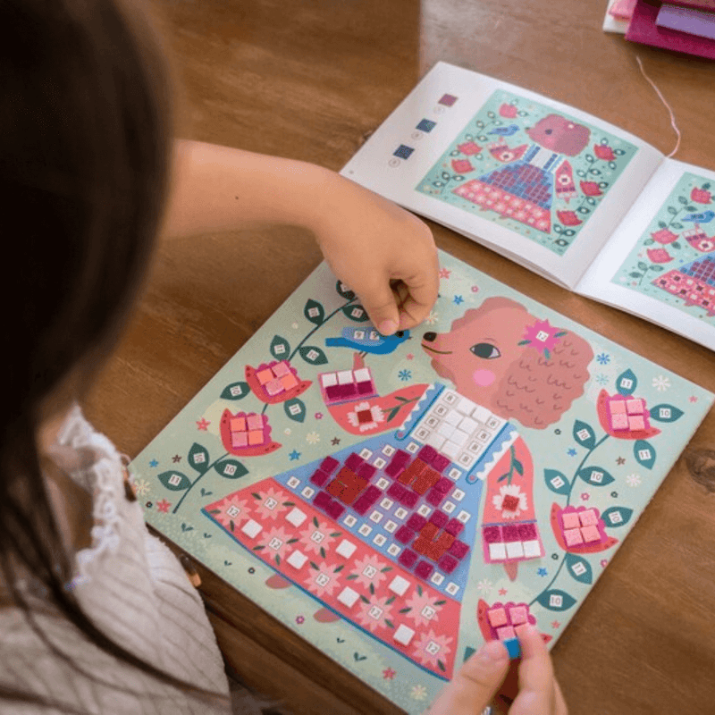 Mosaic kit is suitable for ages 5 and above