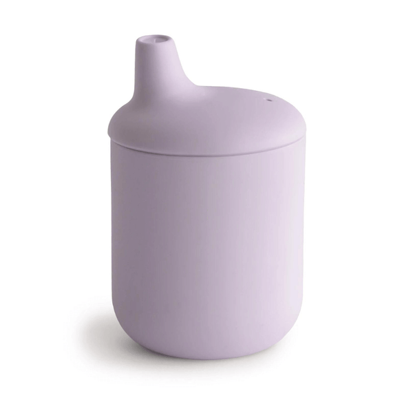 Mushie Silicone Sippy Cup - Soft Lilac