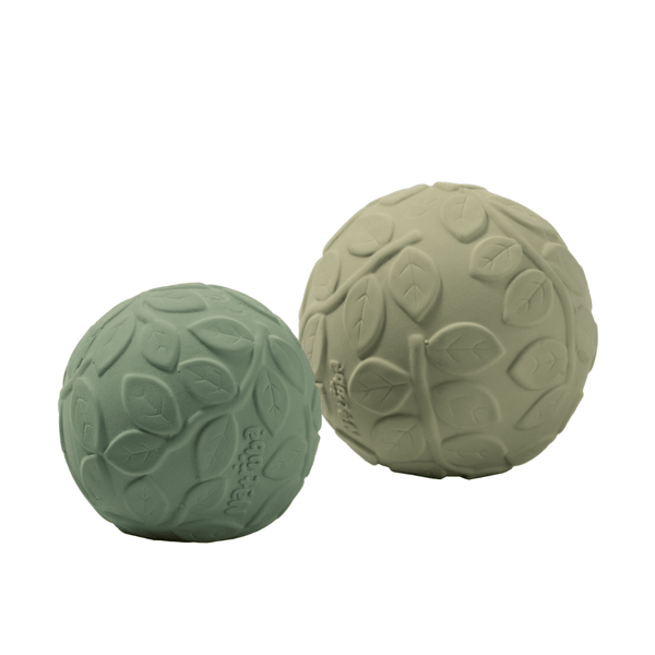 Natruba Leaf Sensory Ball Set - Green