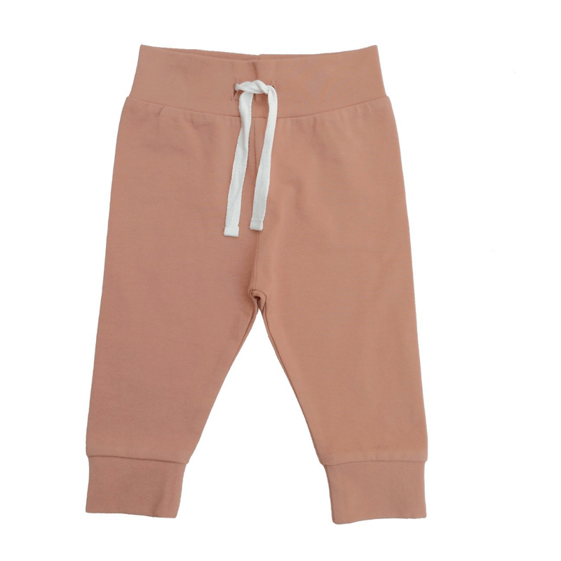 Organic Baby Pants Clay