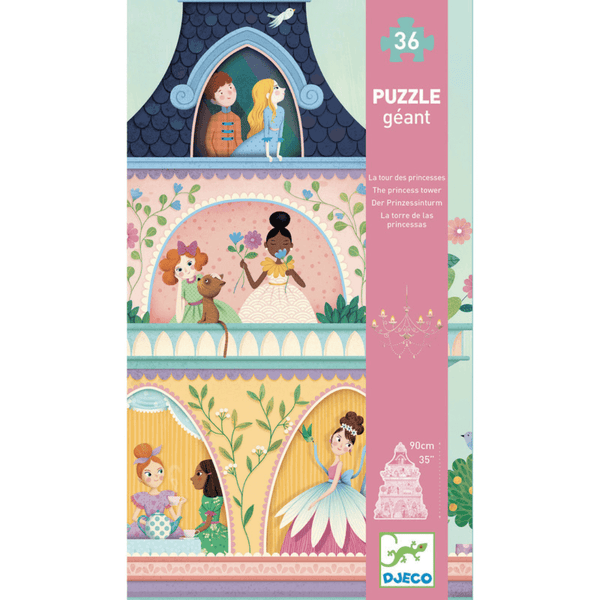 Princess tower puzzle 36 pieces