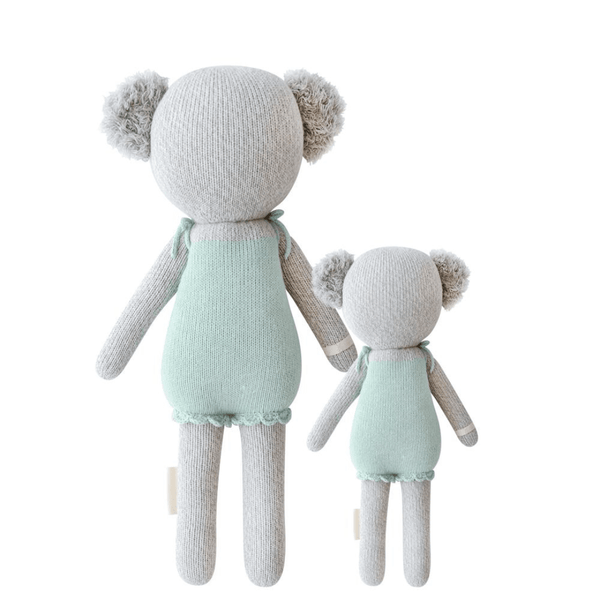 The Koala is hand knit with premium 100 percent cotton yarn