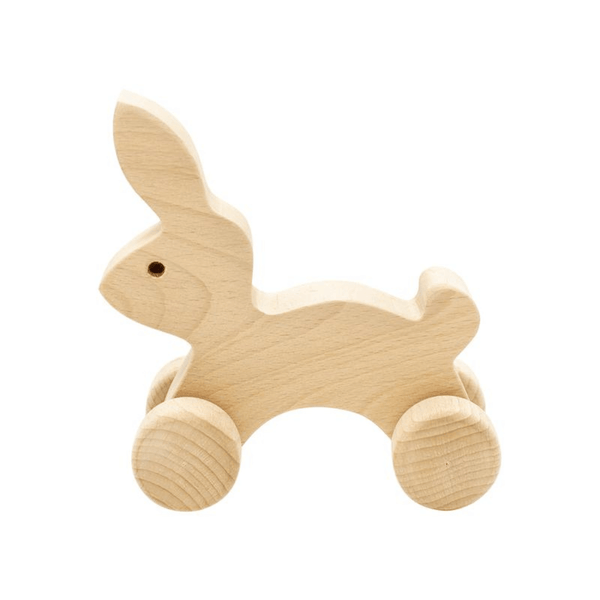 Wood toy is made of beech wood